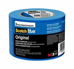 Scotch Painter&#039;s Tape 2090-24EC3 Original Multi-Surface Painter’s Tape, 0.94&#034;...