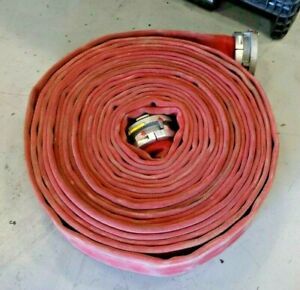 5&#034; National Triple LDH Double Jacket Fire Hose, 100&#039; Sections, STORZ, 2015 Mfg