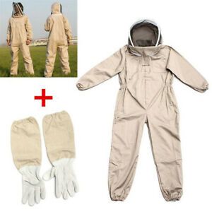 Anti Bee Beekeeper Suit Beekeeping Clothing Unisex Garden Supplies Full Body HG