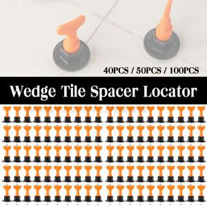 Tile Leveling System Floor Kit Alignment Clip Reusable Spacer Locator +