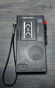 Realistic Micro-minisette Microcassette Recorder Player 14-1016A w/ Tape Tested!