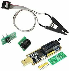 Organizer SOIC8 SOP8 Flash Chip IC Test Clips Socket Adpter Programmer BIOS CH34