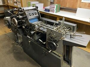 ATF Chief 217 2 color press in full working condition