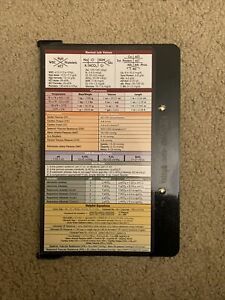 Medical Student Aluminum Clipboard, Black, Preowned, Stamped WashU