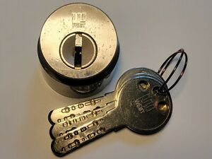 Japanese West 917 locksport lock cylinder 3 keys with custom followers