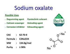100g Sodium oxalate