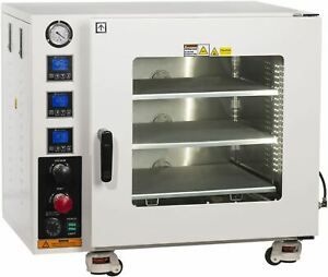 250C UL Certified 3.2 CF Vacuum Oven w/ 3 Shelves &amp; SST Tubing