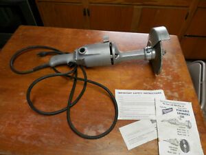 MILWAUKEE HEAVY DUTY PORTABLE GRINDER 5&#034; MODEL 5220