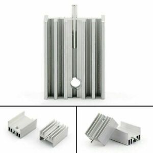 40Pcs Heat Sink Cooler 15x10x20mm Radiator For Power CPU Transistor/MOSFET/IC U2