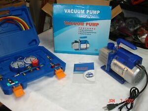 VACUUM PUMP, MODEL RS1.5, 3.5cfm,