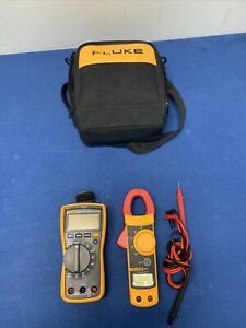 Fluke 117 / 322 Multimeter &amp; Clamp Meter Combo Kit