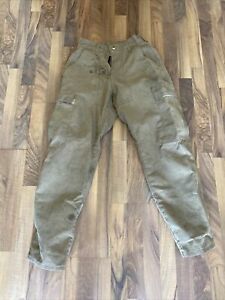 Crew Boss 7 oz. Advance Brush Pants Small 32” Inseam Khaki Wildland Fire WLP