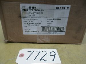 3M Model 217 Trizact Abrasive Belts  6&#034; x 48&#034; (CTAM  #7729)