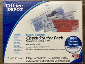 Office Depot Check Starter Pack HG24 BEST DEAL!
