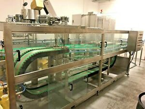 Industrial Bottle Washer: 3 Bay Automatic Bottle Wash &amp; Rinse