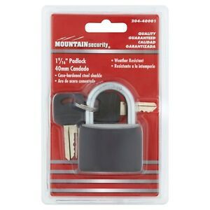 One Mountain Security® 1-9/16&#034; Covered Aluminum Padlock