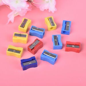 12PCS /Mini Bulk Plastic Pencil Sharpener Office School Supplies AccessoYJU Cd