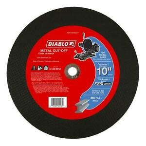 DIABLO Metal Cut-Off Disc 10&#034; x 3/32&#034; x 5/8&#034; (5-Pack)