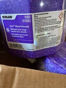 EcoLab Apex Manual Detergent 10362 3 Lbs Block Purple Two blocks