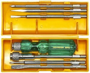 TAPARIA 840 Screw Driver Set with Neon Bulb Pack Of 1 Fast Shipping