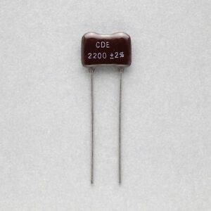 CD19FD222GO3 (10pcs) Silver Mica Capacitor 2200pF ±2%, 500V, HiFi Audio/RF, NOS