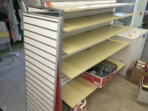 Rolling Slatwall Fixture - on casters