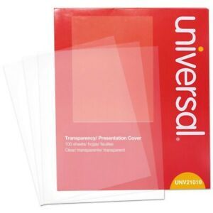 Universal Transparency Film For Black &amp; White Printing Copier -Clear 100 Sheets