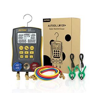 BELEY Refrigeration Digital Manifold HVAC System Gauge Set, High-Precision Meter