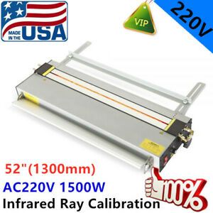 220V 52&#034; Acrylic Bender Plastic PVC Bending Machine Infrared Calibration Bender