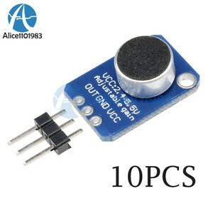 10PCS Electret Microphone Amplifier MAX4466 With Adjustable Gain For Arduino