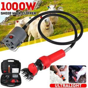 220V 1000W Electric Sheep Shears Pet Supplies Livestock Wool Scissor Cut Machine