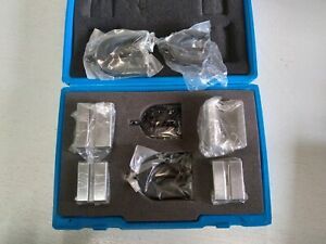 Fowler V-Block Set w/Case, 52-475-500, 4PC 2 blocks 1-1/2&#034;, 2 blocks 2&#034;