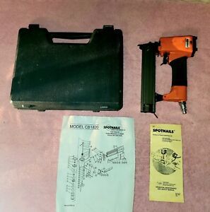 SPOTNAILS FINISH PNEUMATIC NAILER COMMERCIAL HEAVY DUTY ALL ORIGINAL