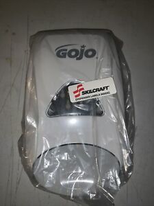 Gojo/Skilcraft (4)  Soap Dispenser in 2-toned gray MECHANIC HAND CLEANER