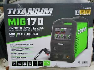 titanium 170 ti-mig170 mig welder 120/240