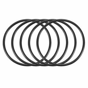 50pcs Black 34.5mm x 1.8mm Oil Resistant Sealing Ring O-shape NBR Rubber Grommet