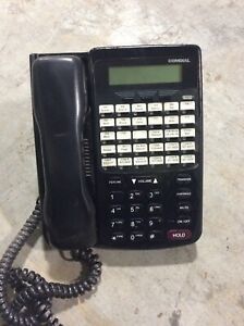 FREE S&amp;H Comdial DX80 DX-80 7260-00 HAC Black LCD Office Phone