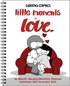 Andrews McMeel Catana Comics Little Moments of Love 16-Month 2021-2022 Planner w