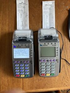 Verifone VX520 VX 520 Credit Card Machine Terminal Reader Tested
