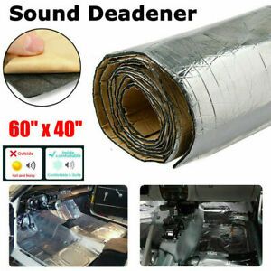 394mil 60 X40  Firewall Sound Deadener Car Heat Shield Insulation Deadening Mat