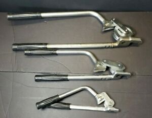 (3) Imperial Eastman 364-FHB Swivel Handle Tube Benders 1/2&#034; - 3/8&#034; - 1/4&#034;