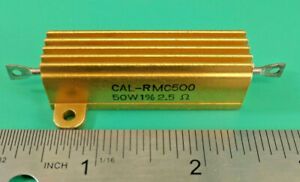 CAL-R MC500-2.5OHM-1% 50W  ALUMINIUM POWER RESISTOR