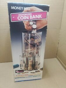 Money Mill Motorized Coin Sorts, Stacks &amp; Counts Coins TESTED