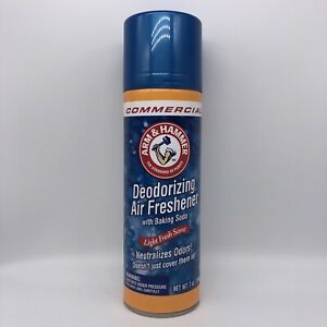 Baking Soda Air Freshener, Aerosol, Light Fresh Scent, 7oz