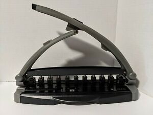 Staples Arc System Desktop Gray 8-sheet 11-hole Punch Binders Office Model 40836