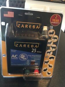 Zebera EAC25M-Z A/C Powered Electric Fence Controller 1Joule Output, brand new