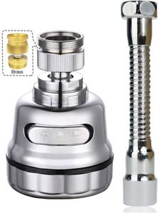 Sink Faucet Sprayer Attachment, Movable Kitchen Tap Head 360° Rotatable, Sink 3