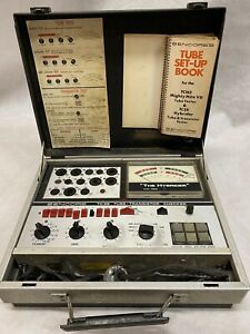 Sencore TC28 &#039;The Hybrider&#039; Vacuum Tube Transistor Tester Rare Vintage w/Book