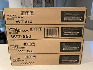 Lot of (4)NEW  Color Copier Waste Toner Box WT860