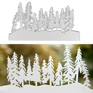 Christmas Tree Metal Cutting Dies Cut Die Mold  Scrapbook Craft Mould Stencil&amp;WR